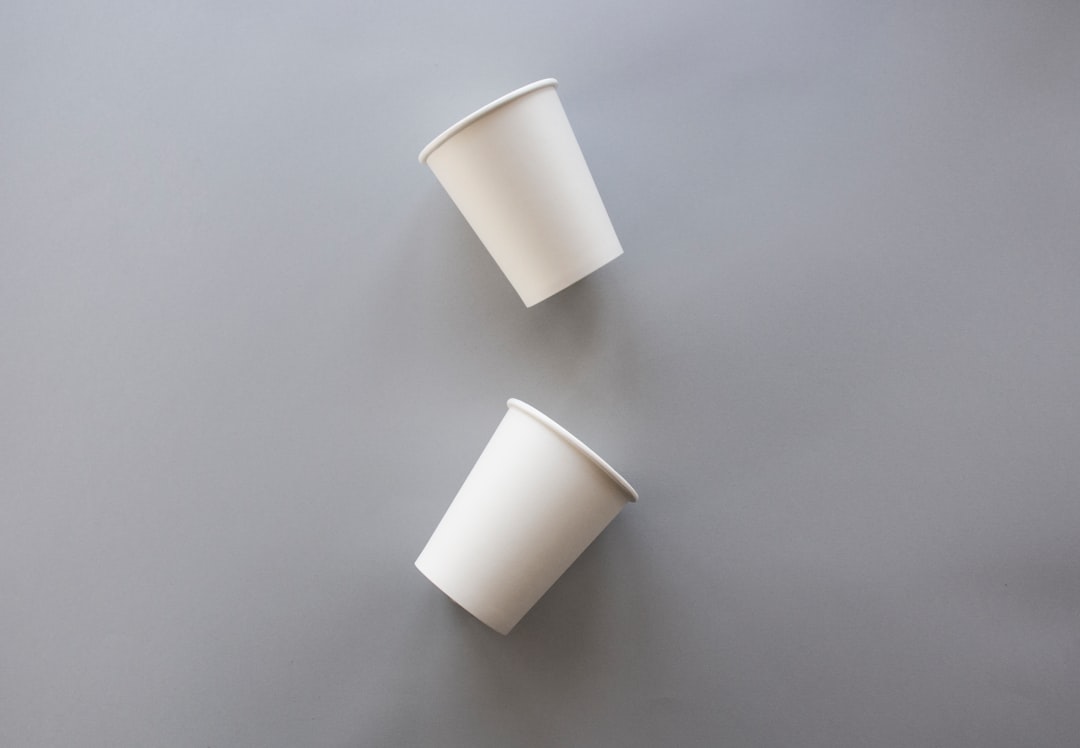Corncomp disposable paper cups