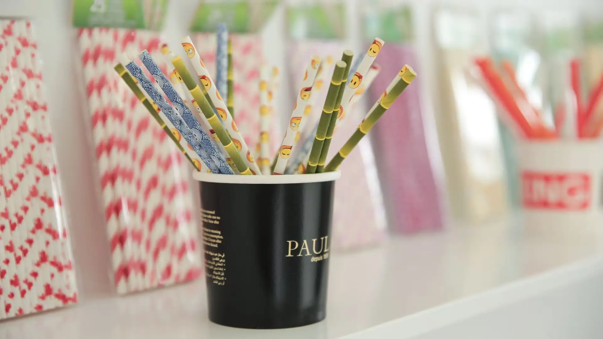Corncomp paper straws