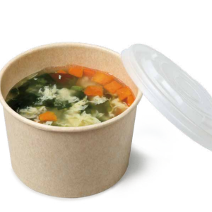 Bamboo Paper Soup Cup