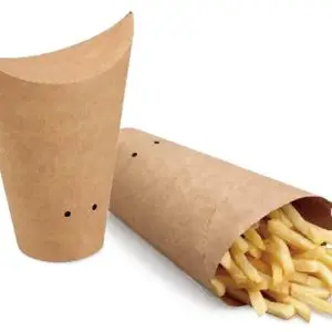 Kraft closed snack cup - FSC certified